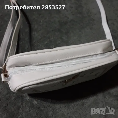 Бяла Чанта с бродерия, снимка 3 - Чанти - 48047002