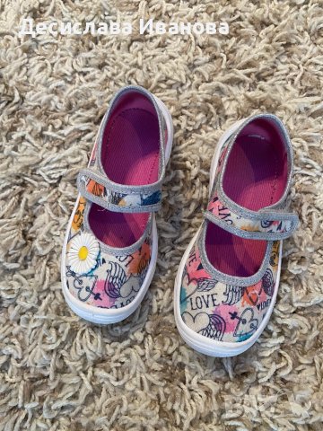 Обувки за момиченца 27 размер, снимка 4 - Детски маратонки - 40130807
