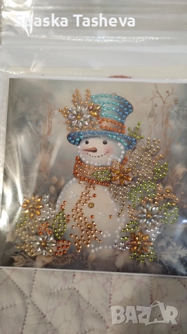 Коледни картички , снимка 3 - Коледни подаръци - 52458621