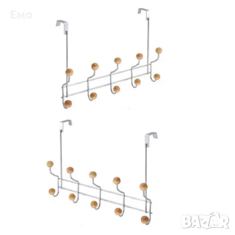 Закачалка за дрехи с кука за закрепяне на врата