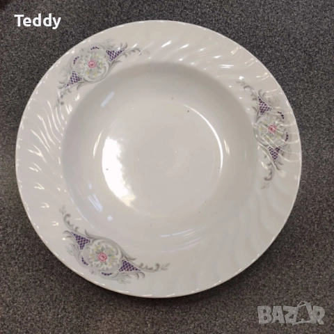 Ретро чинии, стар български порцелан, снимка 6 - Други ценни предмети - 51977457