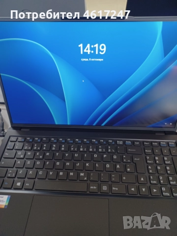 Лаптоп Clevo NS50MU - Като НОВ + Чанта подарък, снимка 2 - Лаптопи за дома - 51986815
