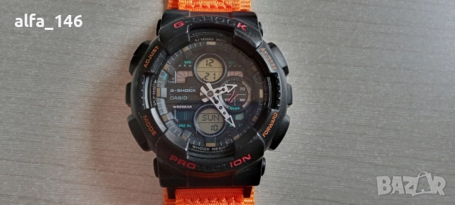 Мъжки часовник Casio G-Shock GA-140, снимка 7 - Мъжки - 52949545