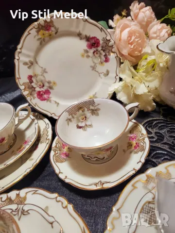 Сервиз за кафе Altenburg Saxony , снимка 10 - Сервизи - 49457756