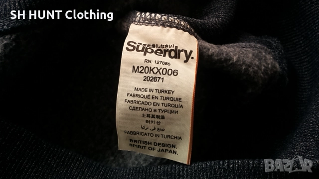 Superdry Original размер S оригинална блуза 3-19, снимка 5 - Блузи - 52691051