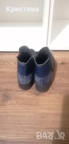 Дамски боти от естествена кожа , снимка 3 - Дамски боти - 52003768