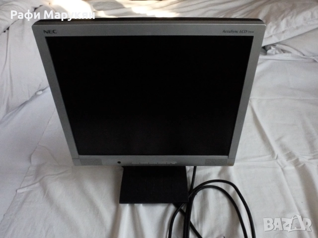 плосък, ЯПОНСКИ МОНИТОР- NEC за персонален компютър 42 см диагонал