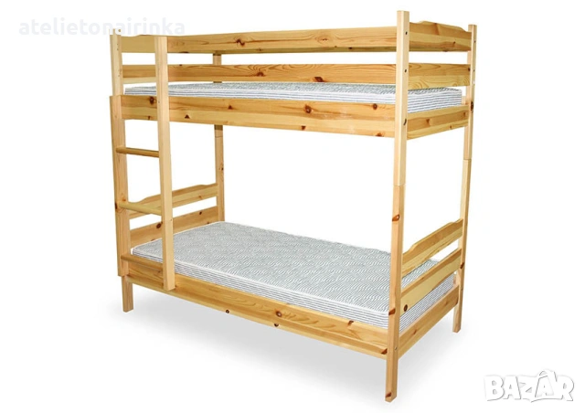 Двуетажно легло Масив 90/ 200 см