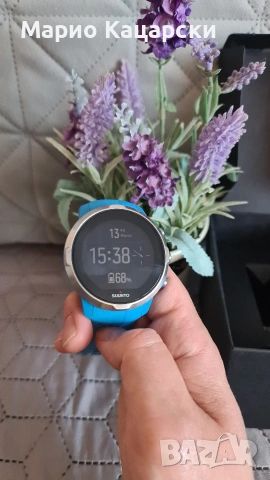 Suunto spartan sport blue като нов, снимка 8 - Други спортове - 53856034