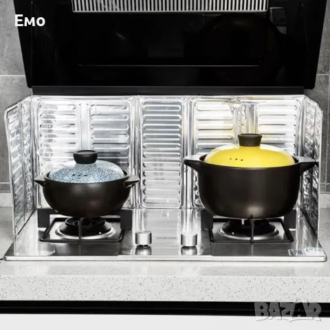 Кухненска преграда алуминиево фолио против пръски, снимка 3 - Аксесоари за кухня - 48704116