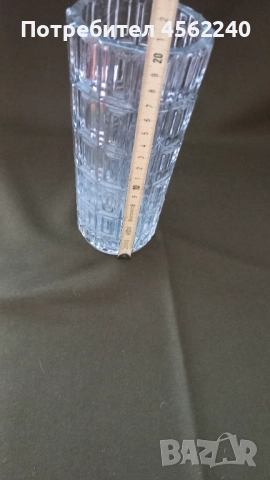 Кристална ваза  - оловен кристал, снимка 3 - Вази - 51630842