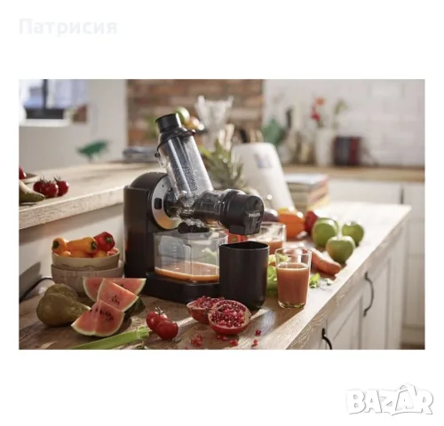 Бавнооборотна сокоизстисквачка Philips Viva Collection HR1889/70 150 W Slow Masticating Juicer Black, снимка 16 - Сокоизстисквачки и цитрус преси - 55837634