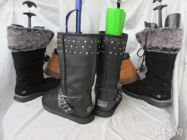 Pure Rock, мото боти, рокерски ботуши, Engineer Motorcycle art Boots, UGG® аналог,39 - 40, снимка 17 - Дамски ботуши - 36160140