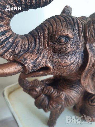 Декоративна статуетка слон , снимка 3 - Статуетки - 44498585