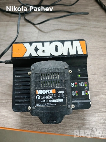 зарядно и батерия Worx WA3515, снимка 3 - Друга електроника - 53691402