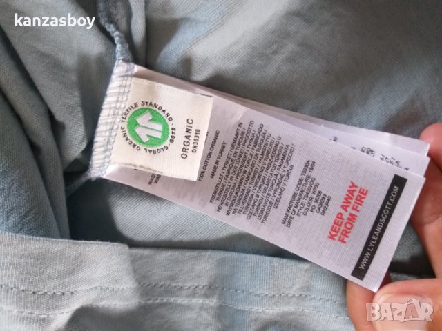 lyle and scott - страхотна мъжка тениска КАТО НОВА, снимка 7 - Тениски - 41937527