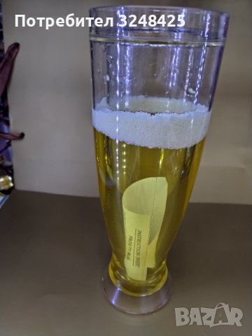 Халба висока - изглежда винаги пълна , замръзва в камерата и после се пие от нея все ледена бира , снимка 2 - Декорация за дома - 41144739