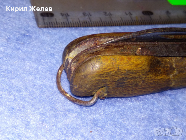 GERLACH Стар МНОГО РЯДЪК КОЛЕКЦИОНЕРСКИ ПОЛСКИ АРМЕЙСКИ ДЖОБЕН НОЖ 2-ра СВЕТОВНА ВОЙНА ВСВ 44114, снимка 13 - Антикварни и старинни предмети - 44755845