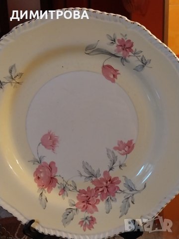 Винтидж английска чиния, снимка 3 - Декорация за дома - 40346008