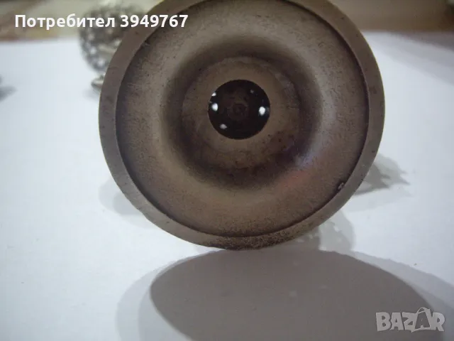 Ръчно изработен малък сребърен свещник., снимка 6 - Антикварни и старинни предмети - 48262581