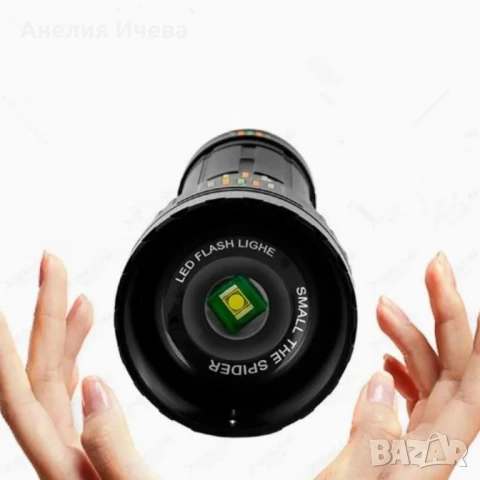 Светлодиоден фенер Smiling Shark YM-G600 с телескопично увеличение , снимка 7 - Къмпинг осветление - 51338818