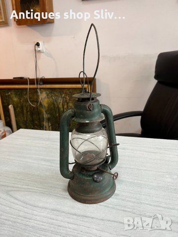 Стар газен фенер / лампа. №4181, снимка 1 - Антикварни и старинни предмети - 41304469
