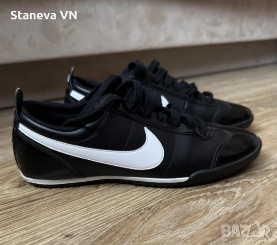 Дамски, черни обувки Nike, като нови, р-р 38, снимка 2 - Дамски ежедневни обувки - 52788118
