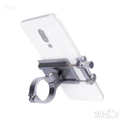 ZTTO Алуминиева поставка за телефон за велосипед, тротинетка, електрически велосипед, снимка 3 - Аксесоари за велосипеди - 42080217