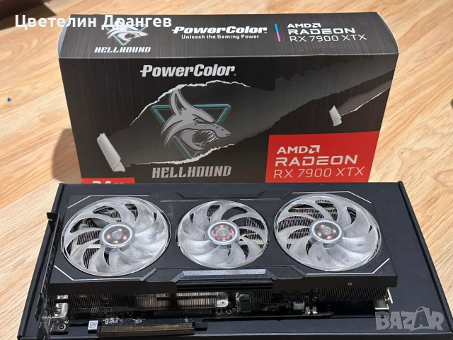 AMD PowerColor Hellhound RX 7900 XTX 24 GB 384 bit