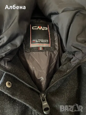 Дамско яке с вълна и гъши пух CMP, снимка 8 - Якета - 48883868