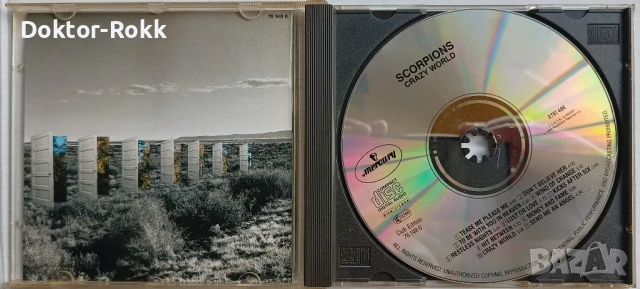 Scorpions – оригинални и неофициални дискове , снимка 3 - CD дискове - 46105726