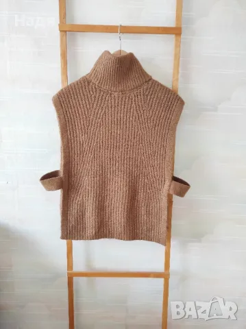 Дамски пуловер без ръкави Noisy May, снимка 6 - Блузи с дълъг ръкав и пуловери - 49057405
