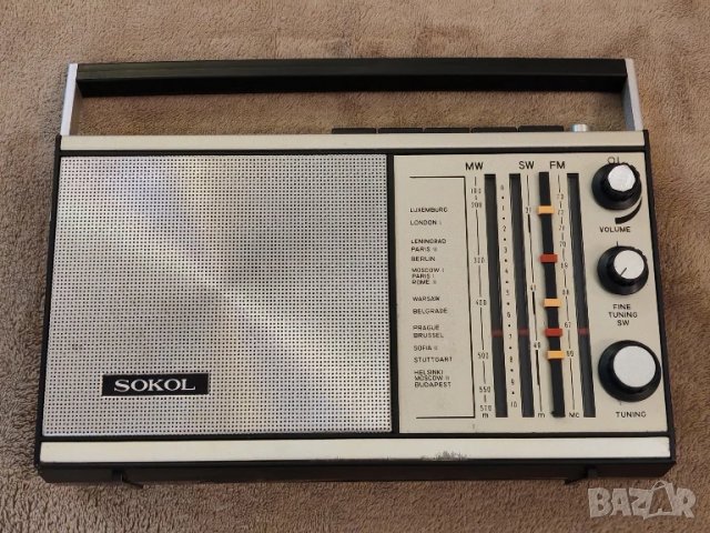 Стар транзистор Сокол, СССР. , снимка 13 - Радиокасетофони, транзистори - 50535032