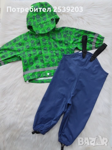 Комплект за дъжд 9-12 месеца, снимка 7 - Комплекти за бебе - 53576595