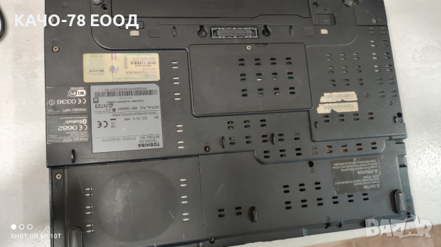 Лаптоп Toshiba Tecra A9, снимка 3 - Части за лаптопи - 44775169