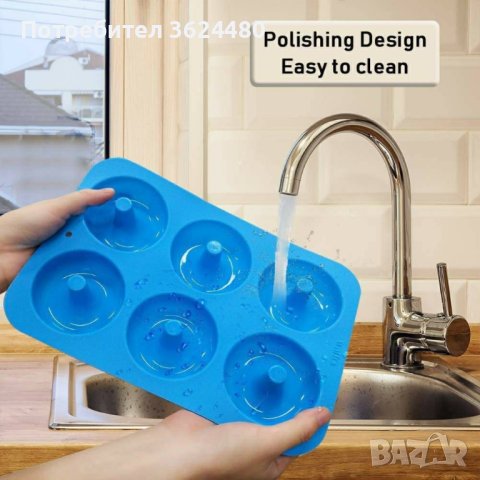 Силиконова форма за понички, снимка 6 - Други стоки за дома - 40369514