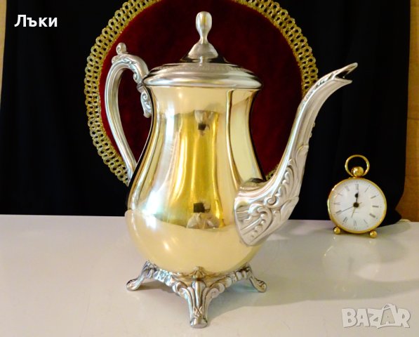 Американска дизайнерска кана,бронз и калай. , снимка 3 - Антикварни и старинни предмети - 41693309