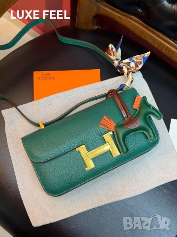 Hermes ⚜️ Естествена Кожа , снимка 10 - Чанти - 53622987