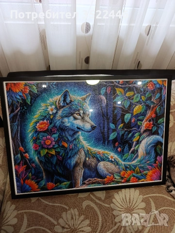 Пъзел вълк, снимка 5 - Пъзели - 53658395
