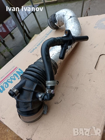 Тръба, маркуч, тройник, въздуховод, за Алфа Ромео 156SW/ Alfa Romeo 156 SW, бензин 2.0JTS 166hp. 