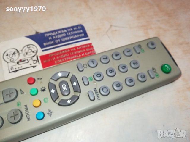 SONY RM-887 REMOTE CONTROL-ВНОС SWISS 0802240932, снимка 11 - Дистанционни - 44191179