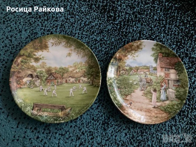 Колекционерски чинии-2 броя, снимка 2 - Колекции - 48437930