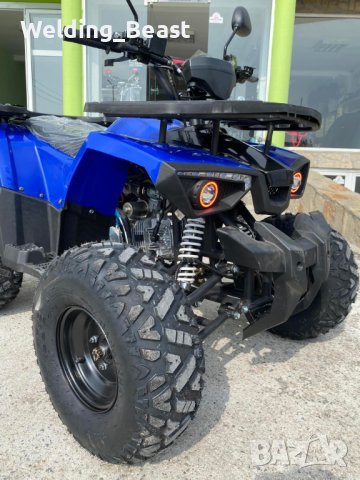 Нов Модел Бензиново ATV/АТВ Grizzly 150cc Синьо, снимка 2 - Мотоциклети и мототехника - 39295607