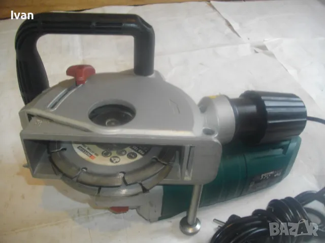 Ф125ММ 1350W Parkside 1350D4 ЕЛЕКТРИЧЕСКА ФРЕЗА ЗА КАНАЛИ КАНАЛОКОПКА ОТЛИЧНО СЪСТОЯНИЕ ПОЧТИ НОВА , снимка 9 - Други инструменти - 50196572