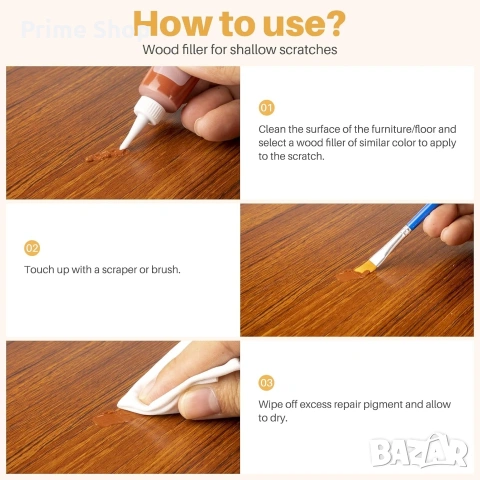 Професионален комплект за ремонт на дърво и мебели NYBQ, снимка 4 - Други инструменти - 53750258