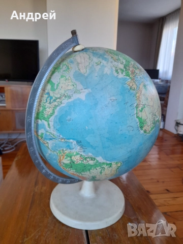 Стар глобус #5, снимка 2 - Други ценни предмети - 51945716