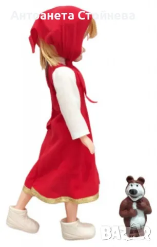 Голяма музикална детска кукла Маша от Маша и Мечокът, снимка 6 - Кукли - 47939849