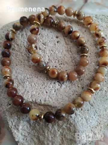 Комплект от естествен Балтийски Кехлибар, снимка 7 - Бижутерийни комплекти - 50162659