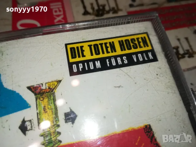 DIE TOTEN HOSEN-ORIGINAL TAPE ВНОС GERMANY 1802251628, снимка 8 - Аудио касети - 49181735