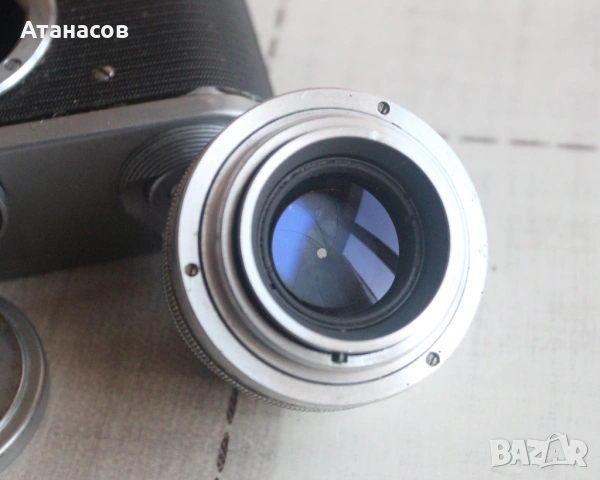 Обектив Юпитер 8 + фотоапарат Зоркий 4 , снимка 7 - Обективи и филтри - 53761533